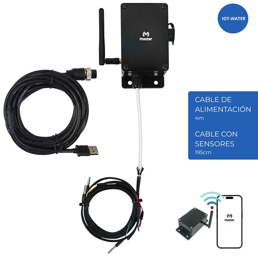 Sensor Inteligente de Nivel de Agua para Tinaco y Cisterna con App | IOT-WATER