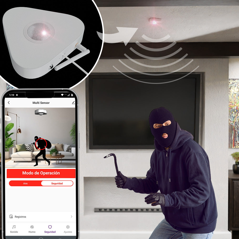 Controlador Inteligente Multisensor con Activación de Aire Acondicionado | IOT-CONTROL7