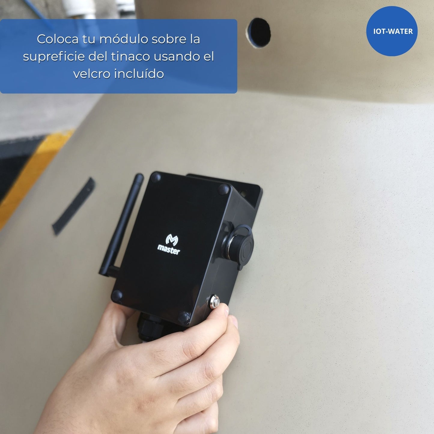 Sensor Inteligente de Nivel de Agua para Tinaco y Cisterna con App | IOT-WATER