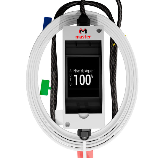Controlador Inteligente de Bomba + Medidor de Nivel de agua tinacos y cisternas | EASY-BOMB