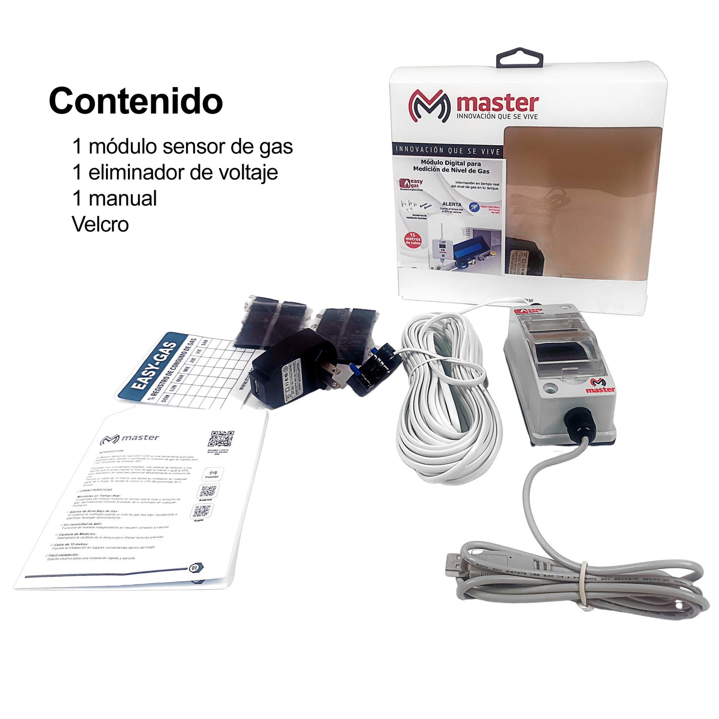 Módulo Sensor de Gas EASY-GAS con Alarma y Pantalla en Tiempo Real | EASY-GAS