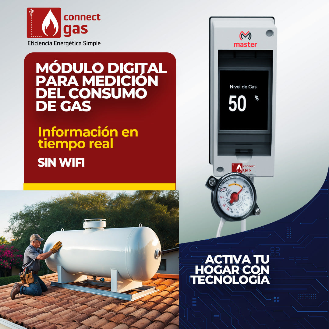 Módulo Sensor de Gas EASY-GAS con Alarma y Pantalla en Tiempo Real | EASY-GAS
