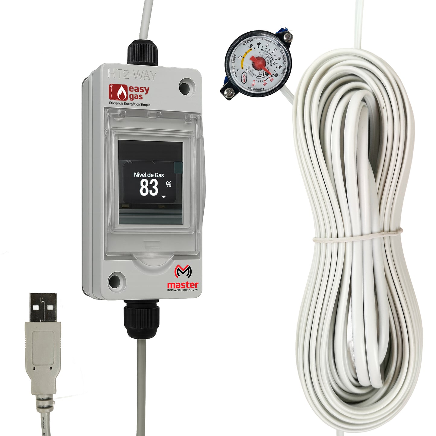 Módulo Sensor de Gas EASY-GAS con Alarma y Pantalla en Tiempo Real | EASY-GAS