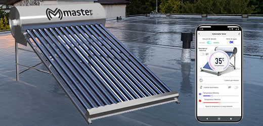 Master, una de las mejores marcas de calentadores solares en México.