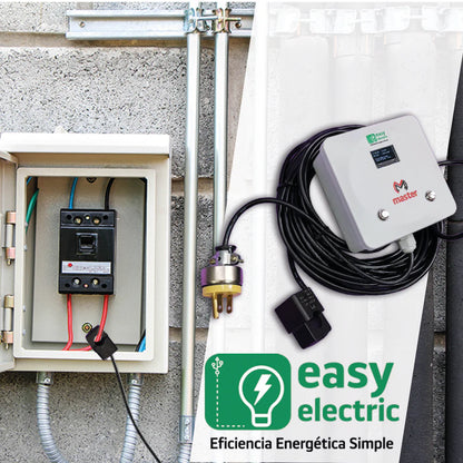 Sensor Medidor Digital de Consumo Eléctrico con Pantalla Integrada y Ajuste de Tarifa | EASY-ELECTRIC