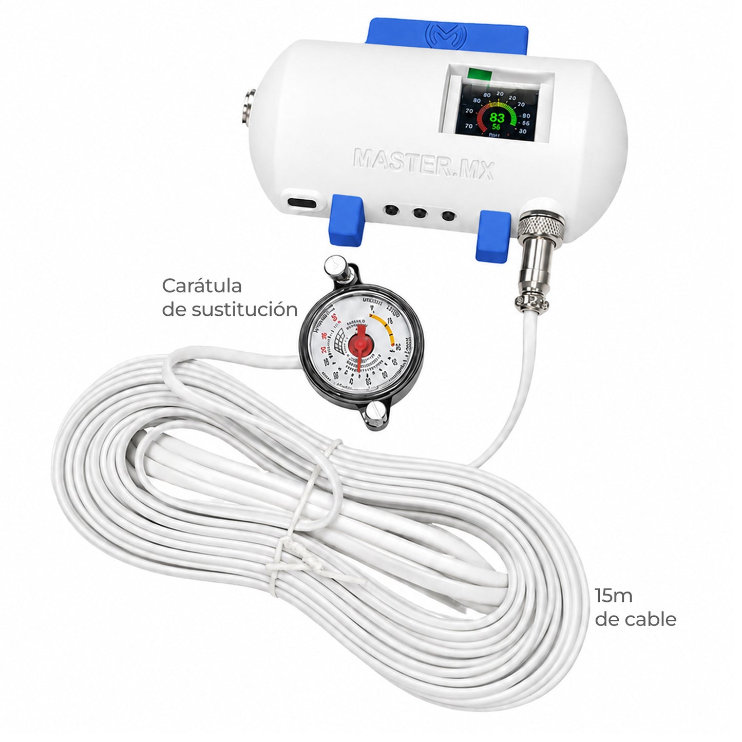 Medidor de gas LP para tanque estacionario sin Wifi Tiempo Real | EASY-GASPRO