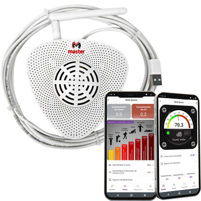 Módulo sensor humo, CO, ruido, gases combustibles | EASY-RUIDO-MONOXIDO