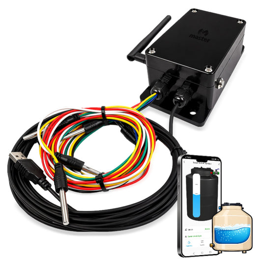 Sensor Inteligente de Nivel de Agua para Tinaco y Cisterna con App | IOT-WATER