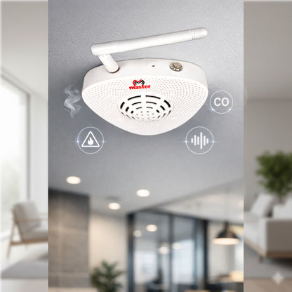 Módulo de ruido, humo y detección de CO, alcance 5m | IOT-SMOKE