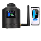 Medidor y sensor inteligente de nivel de agua para tinacos, cisternas y depósitos de agua, WiFi con App, Alertas de Desabasto, Desborde y Llegada de Agua | CONNECT-WATERPRO