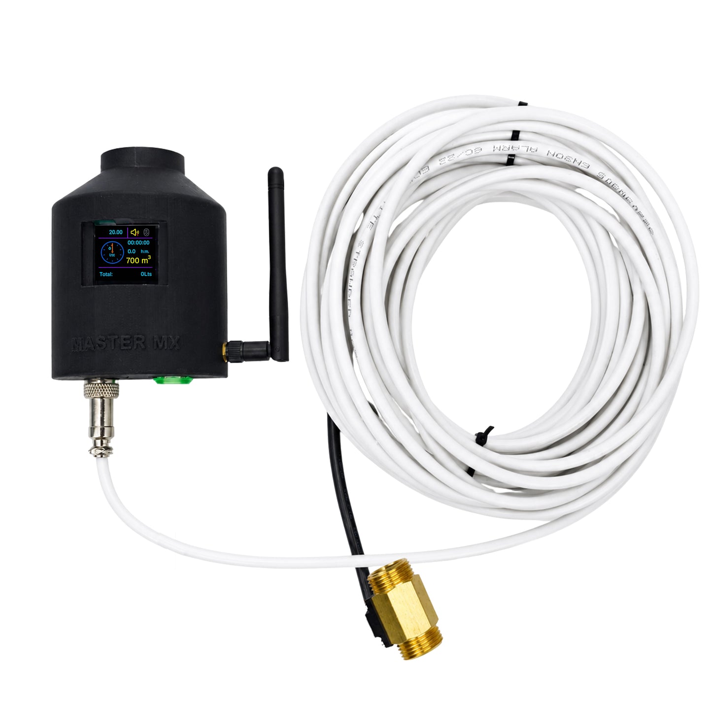 Medidor Sensor Consumo Agua Tinaco Cisterna WiFi | Caudalímetro | Mide litros, Metros Cúbicos y Costo en Dinero | Tiempo Real | App IoT | Hogar y Negocio | Dias de Consumo CONNECT-FLOW