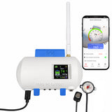 Sensor medidor inteligente para tanque de gas LP estacionario | Mide nivel de gas y detecta fugas | CONNECT-GASPRO
