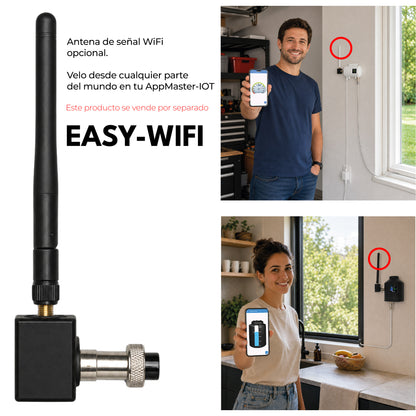Medidor de gas LP para tanque estacionario sin Wifi Tiempo Real | EASY-GASPRO