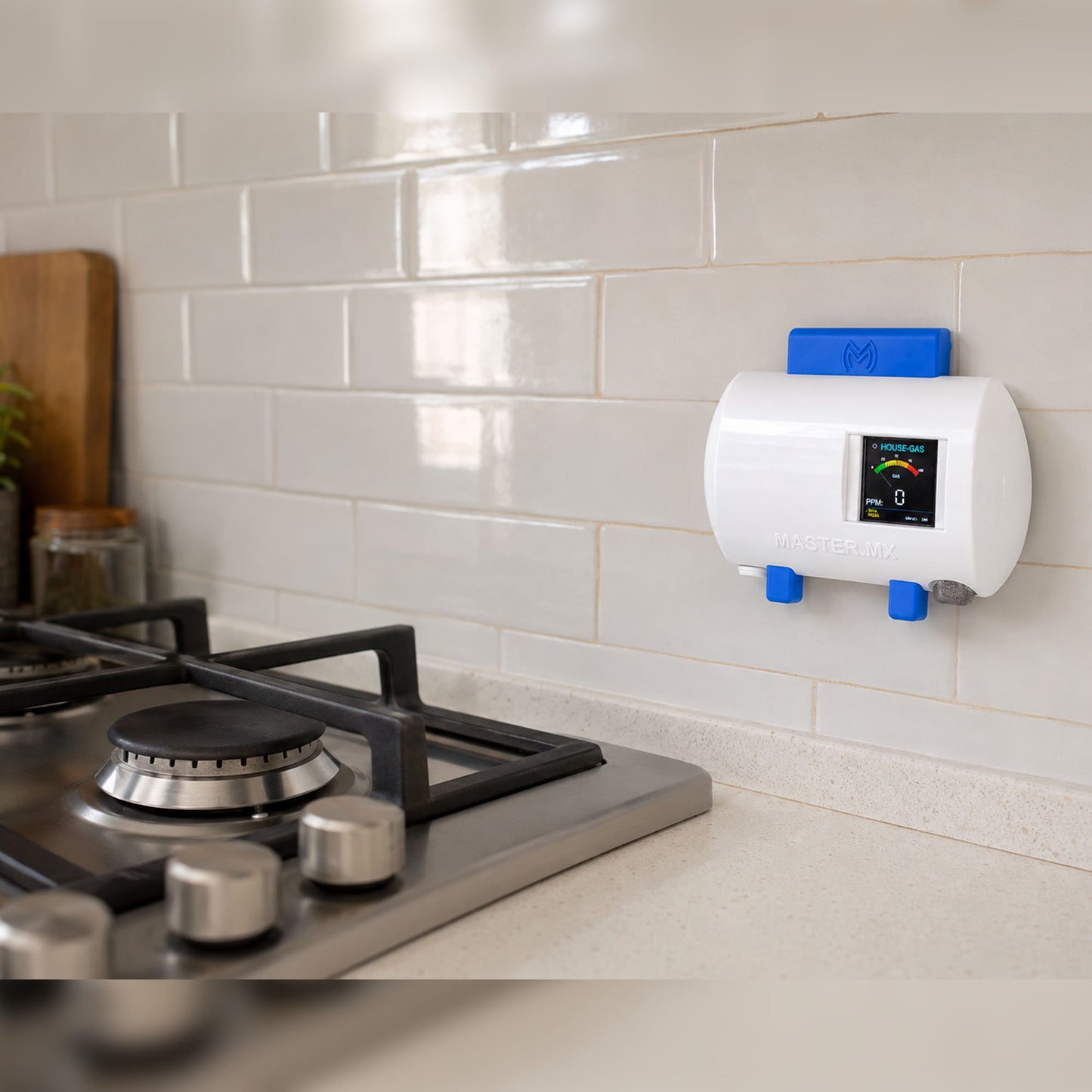 Detector de gas LP natural y alarma por fuga | HOME-GAS