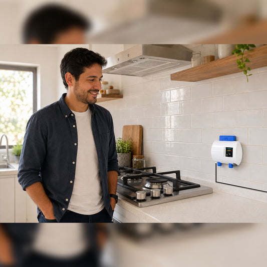 Detector de gas LP natural y alarma por fuga | HOME-GAS