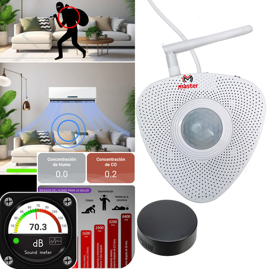 Controlador Inteligente Multisensor con Activación de Aire Acondicionado | IOT-CONTROL7