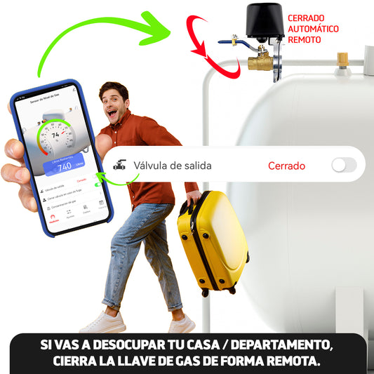 Sensor Inteligente de Gas para Tanques Estacionarios con App y Alexa | IOT-GASSENSOR