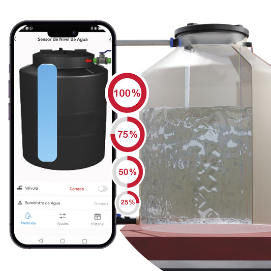 Sensor Inteligente para Monitoreo de Agua en Tinacos y Cisternas | IOT-WATER