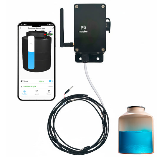 Sensor Inteligente de Nivel de Agua para Tinaco y Cisterna con App | IOT-WATER