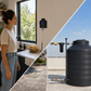 Medidor Sensor Consumo Agua Tinaco Cisterna WiFi | Caudalímetro | Mide litros, Metros Cúbicos y Costo en Dinero | Tiempo Real | App IoT | Hogar y Negocio | Dias de Consumo CONNECT-FLOW